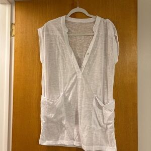 Cupshe White Swim Coverup